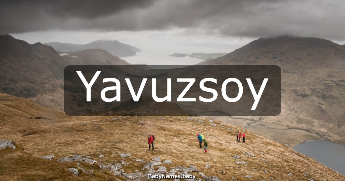 Yavuzsoy