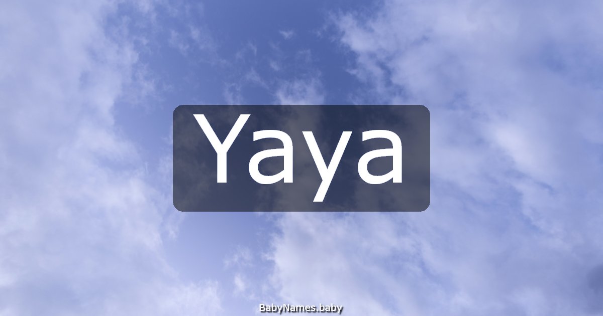 Yaya