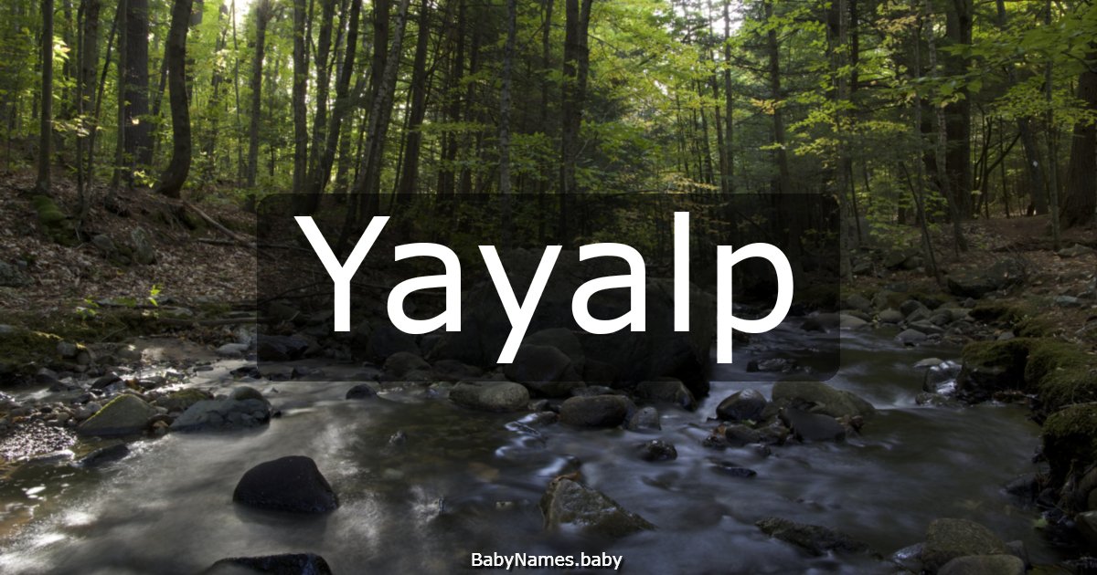 Yayalp