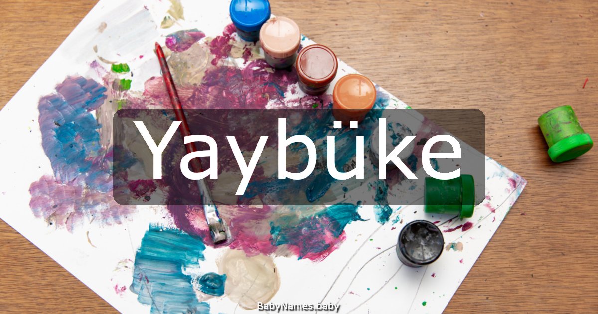 Yaybüke