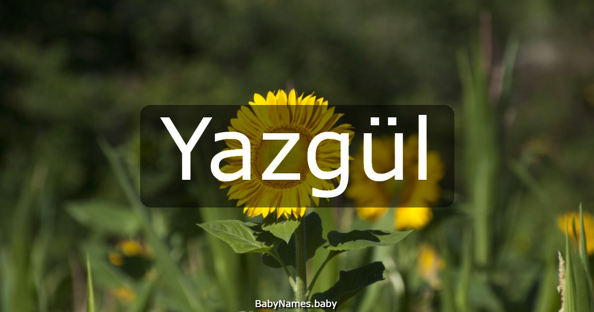 Yazgül