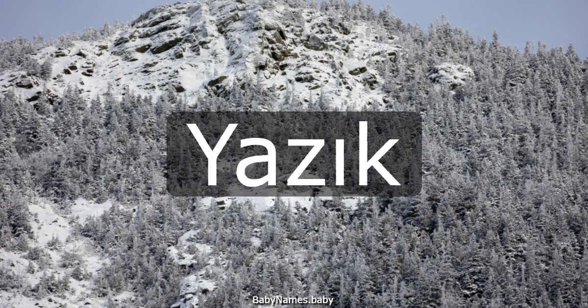 Yazık