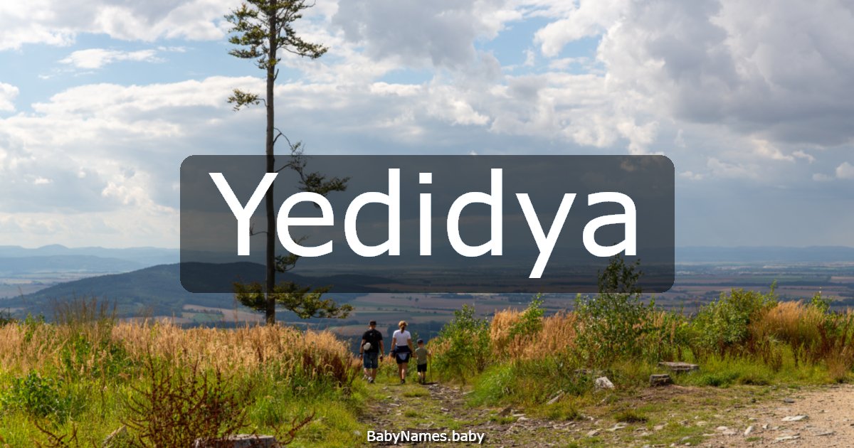 Yedidya