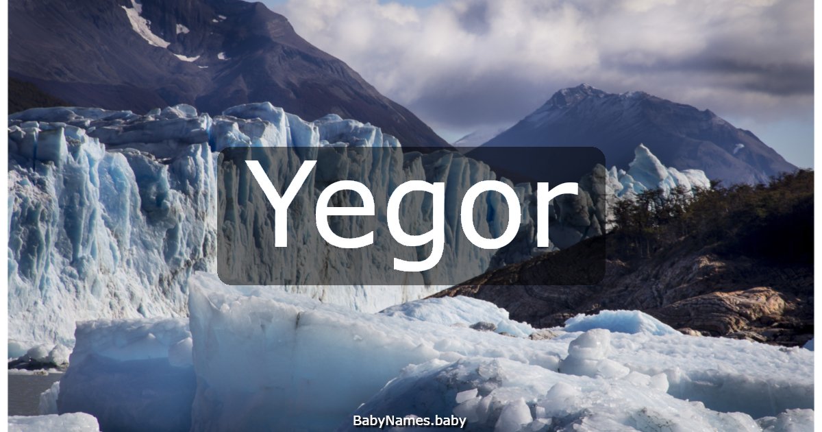Yegor