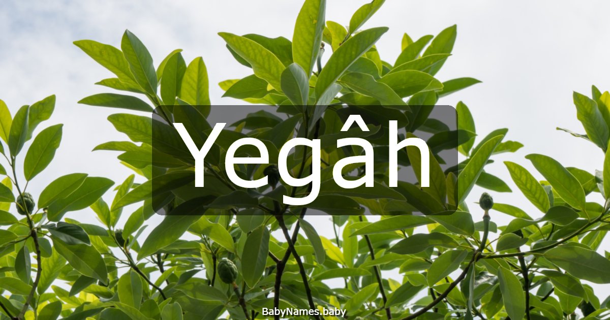 Yegâh