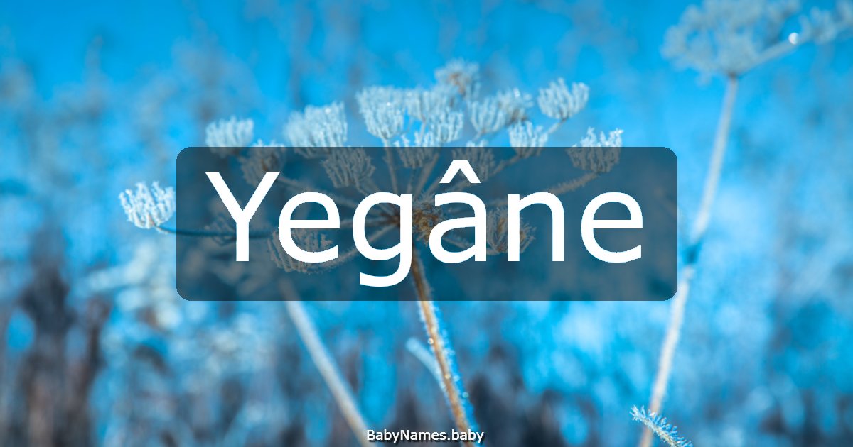 Yegâne