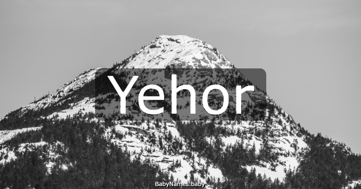 Yehor