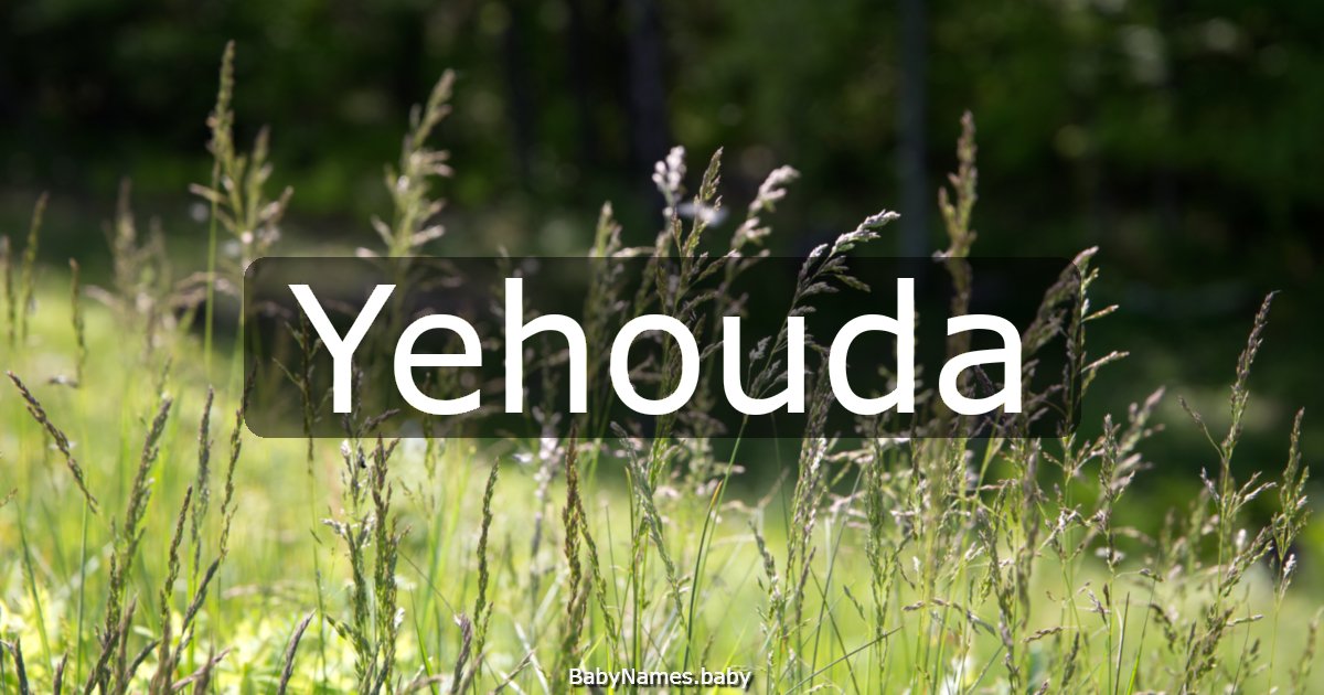 Yehouda