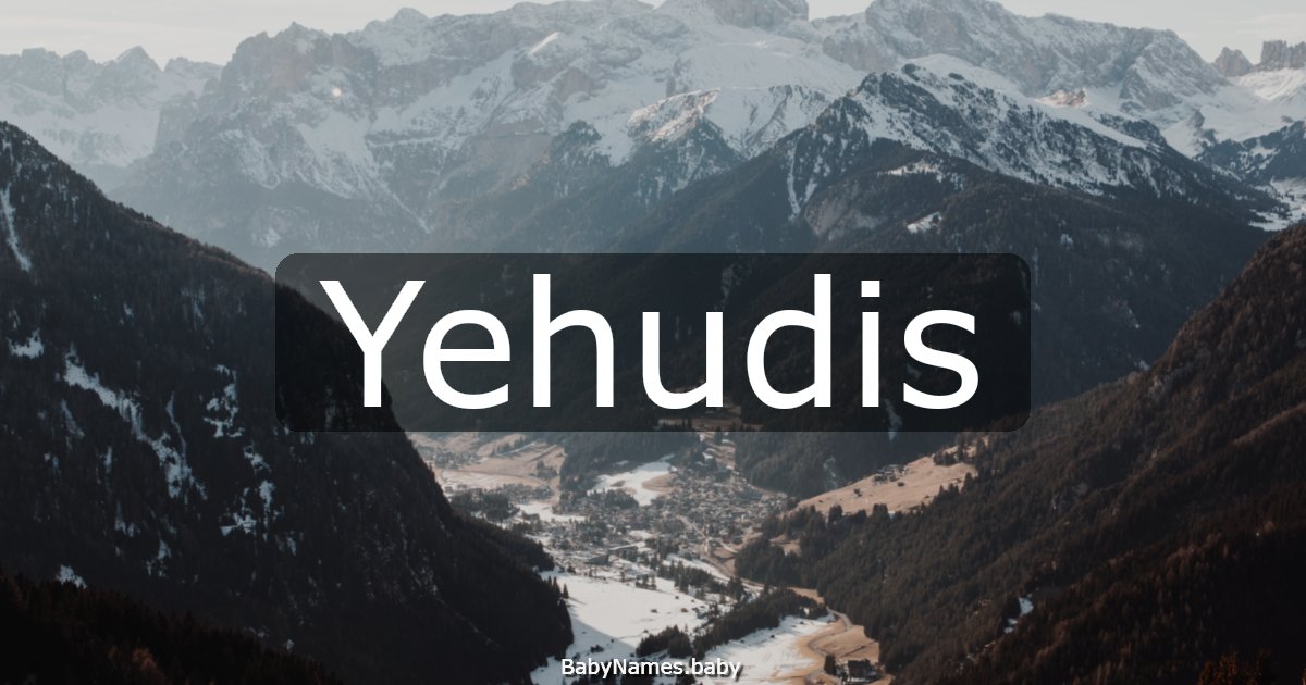 Yehudis