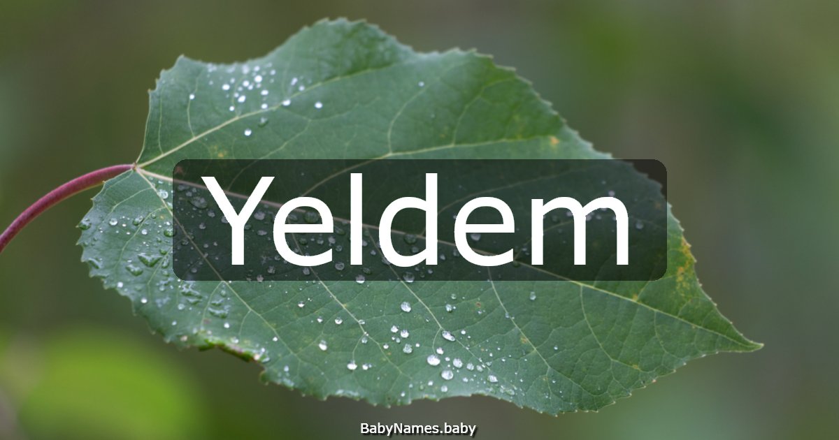 Yeldem