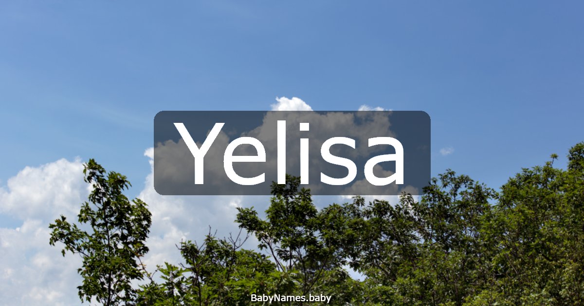 Yelisa