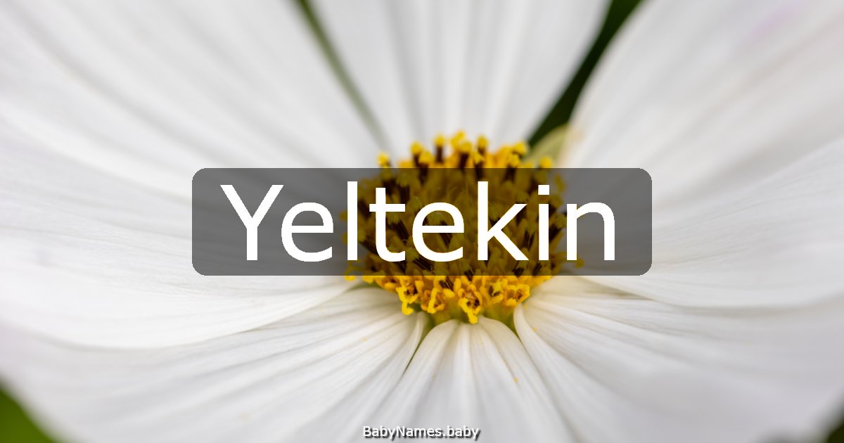Yeltekin