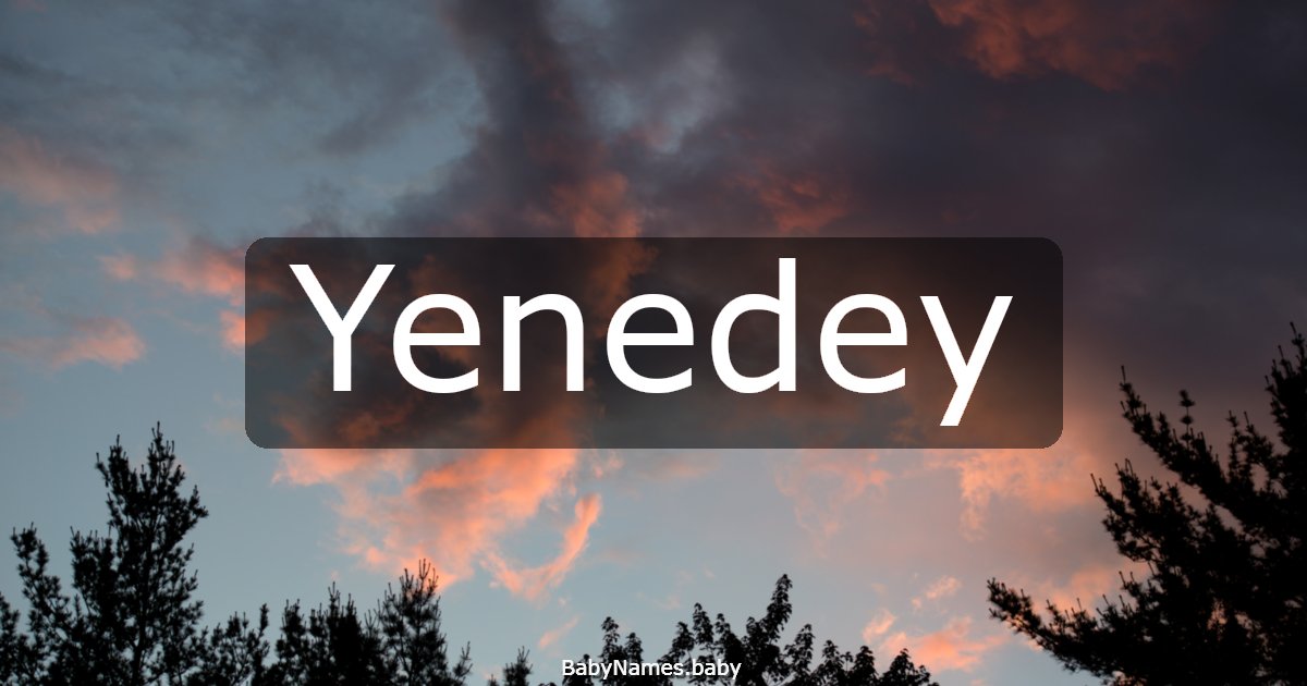 Yenedey