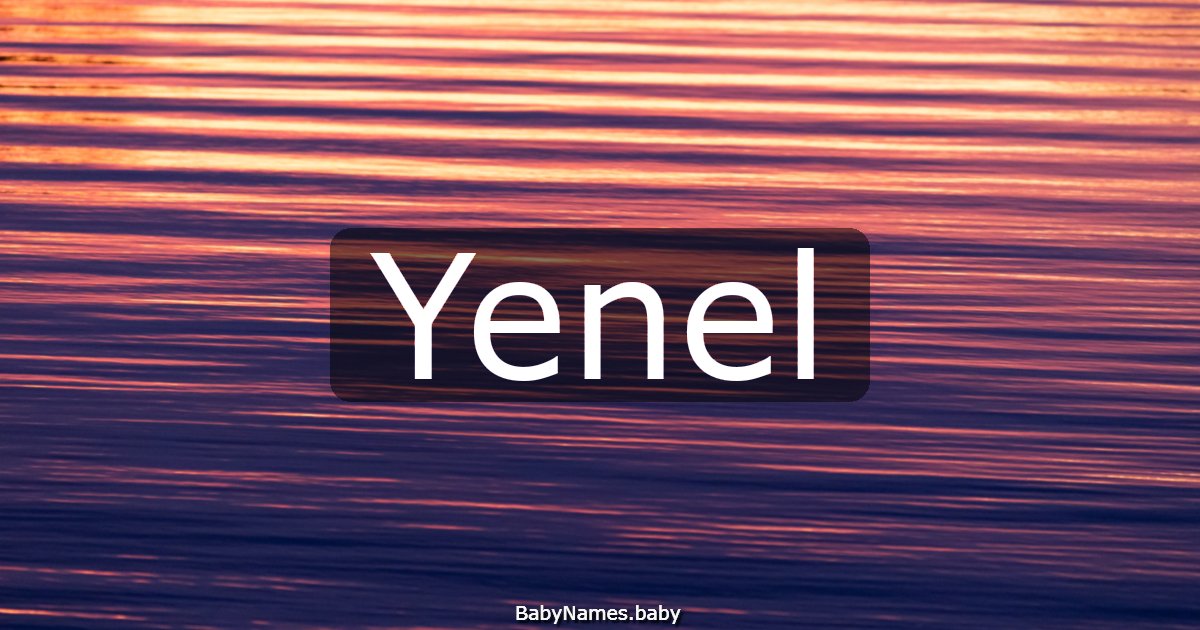 Yenel