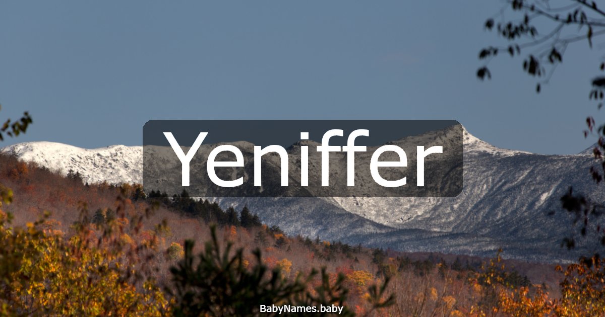 Yeniffer