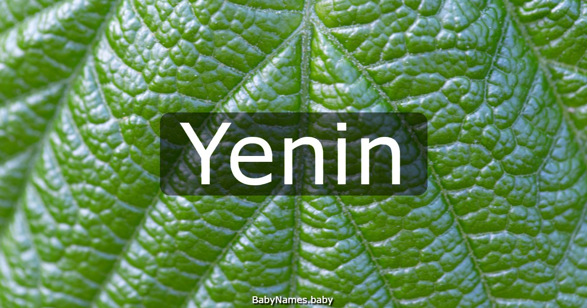Yenin
