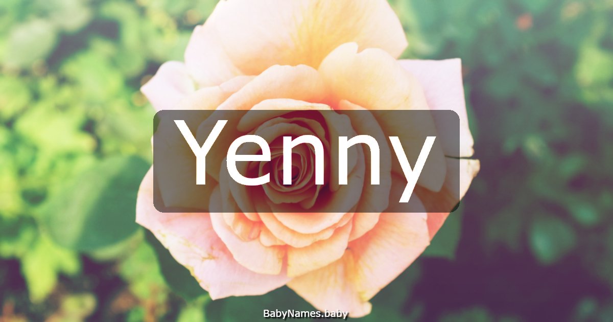 Yenny