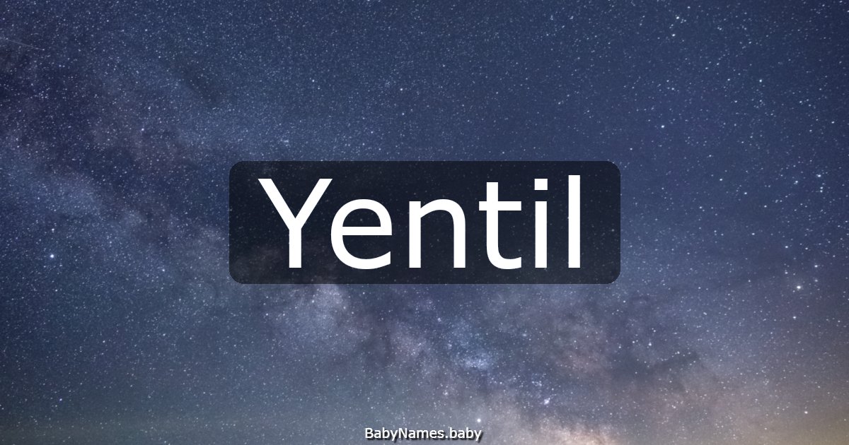 Yentil