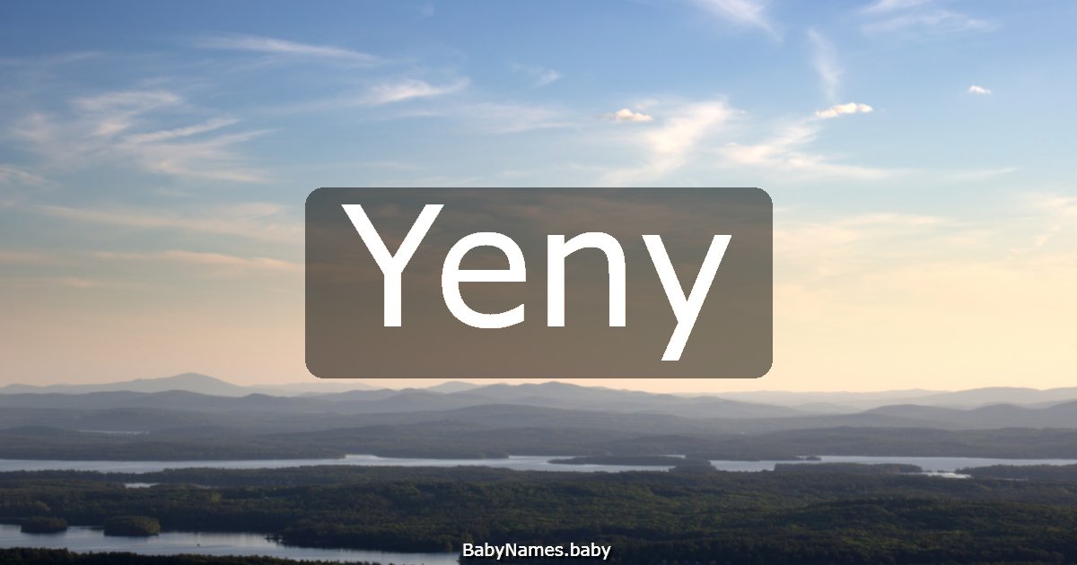 Yeny