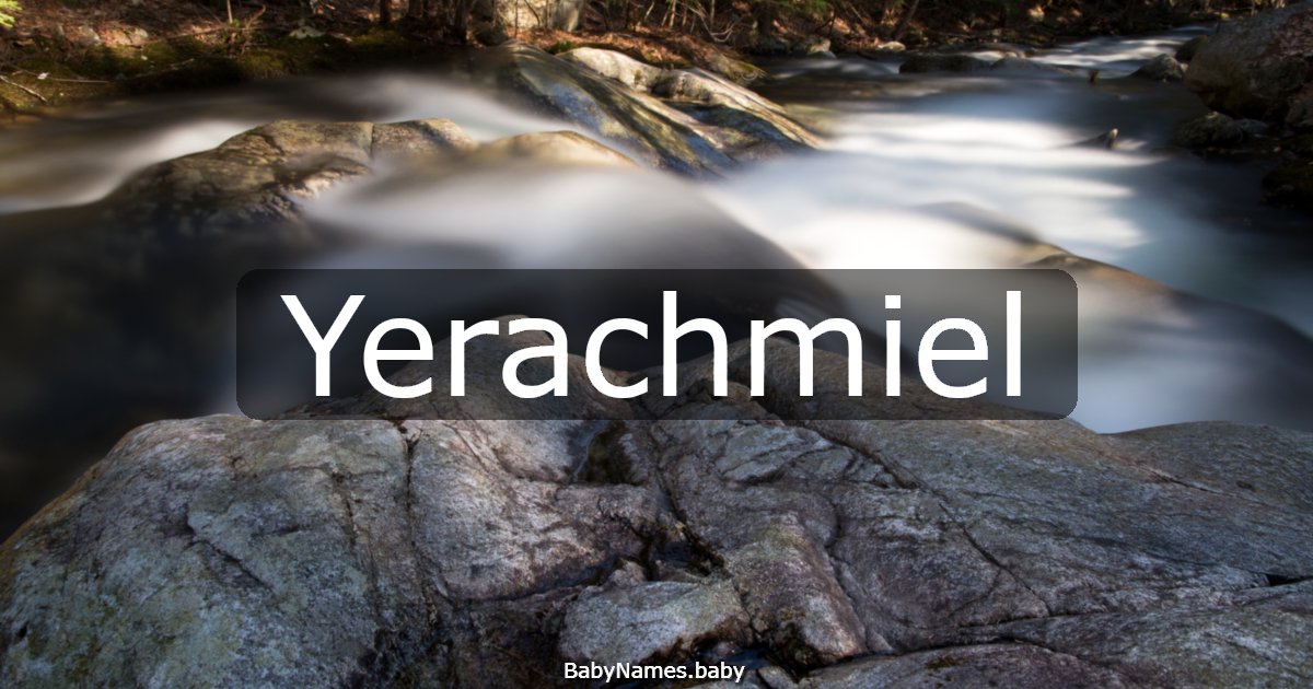 Yerachmiel