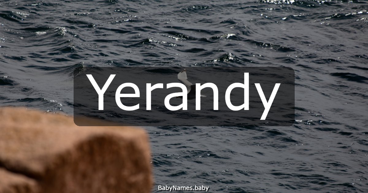 Yerandy