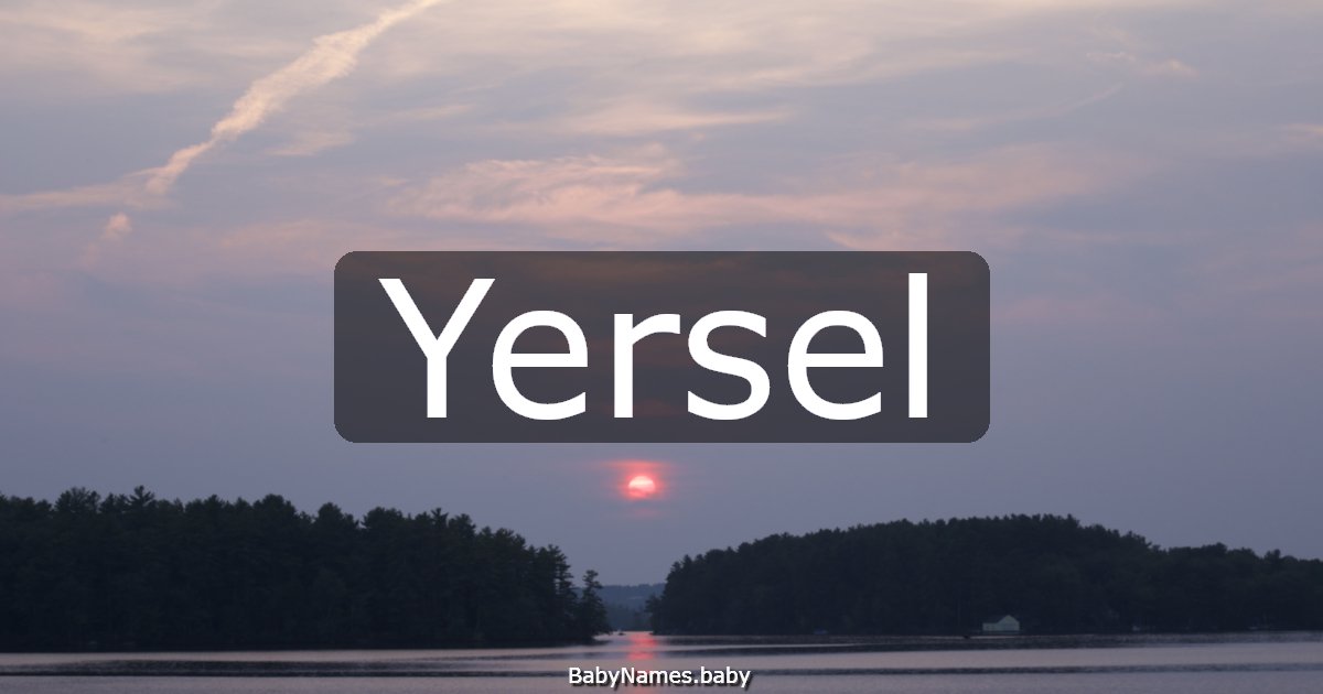 Yersel