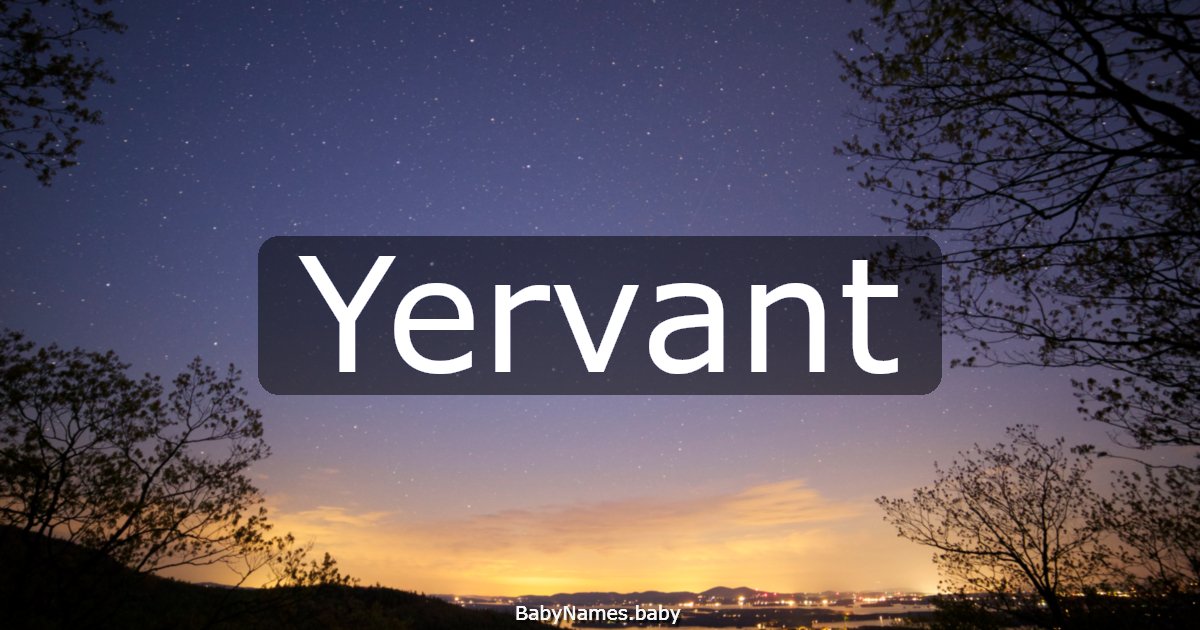 Yervant