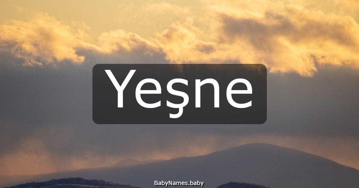 Yeşne
