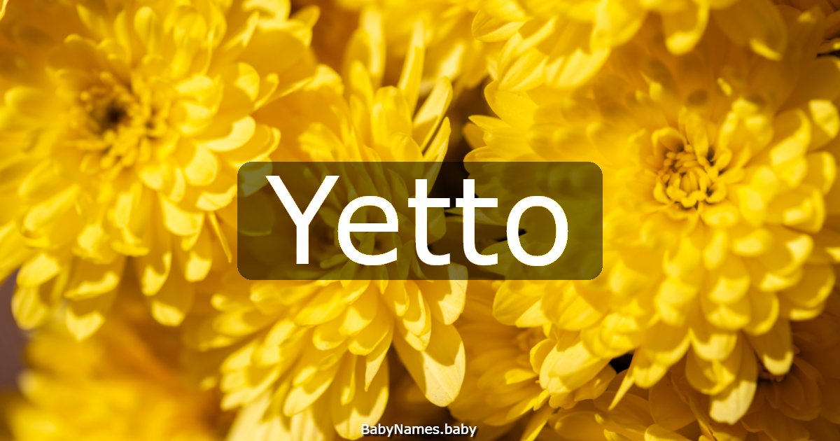 Yetto