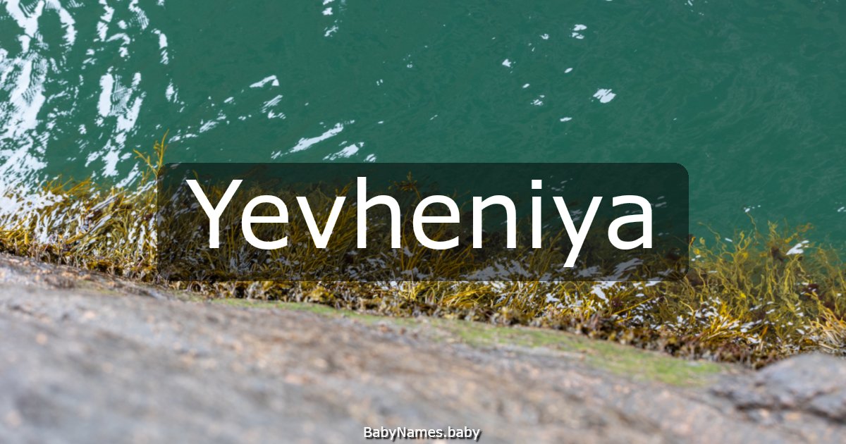 Yevheniya