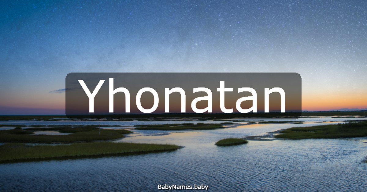 Yhonatan