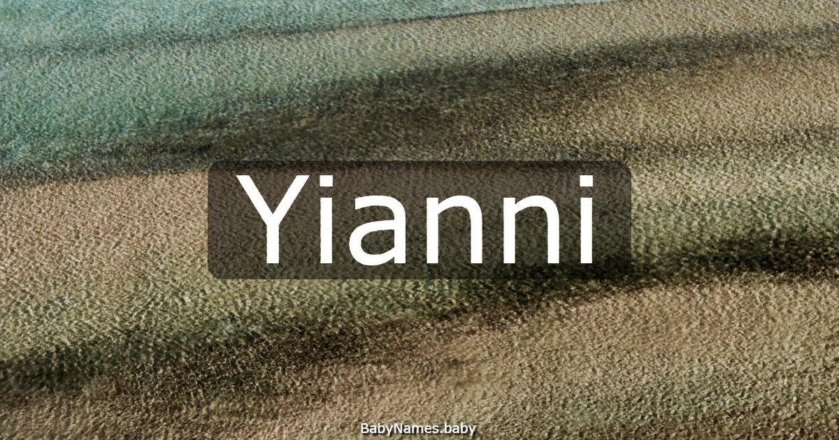 Yianni