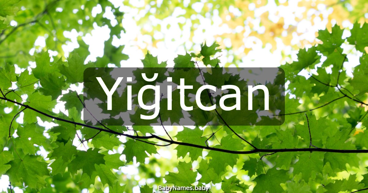 Yiğitcan