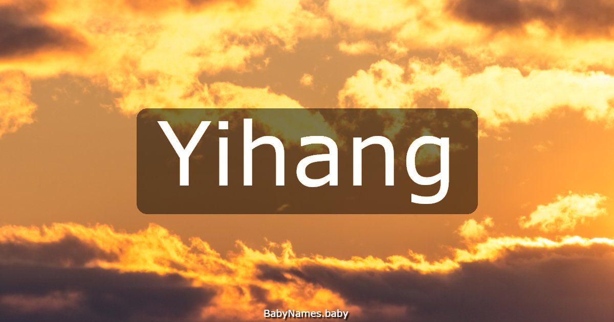 Yihang