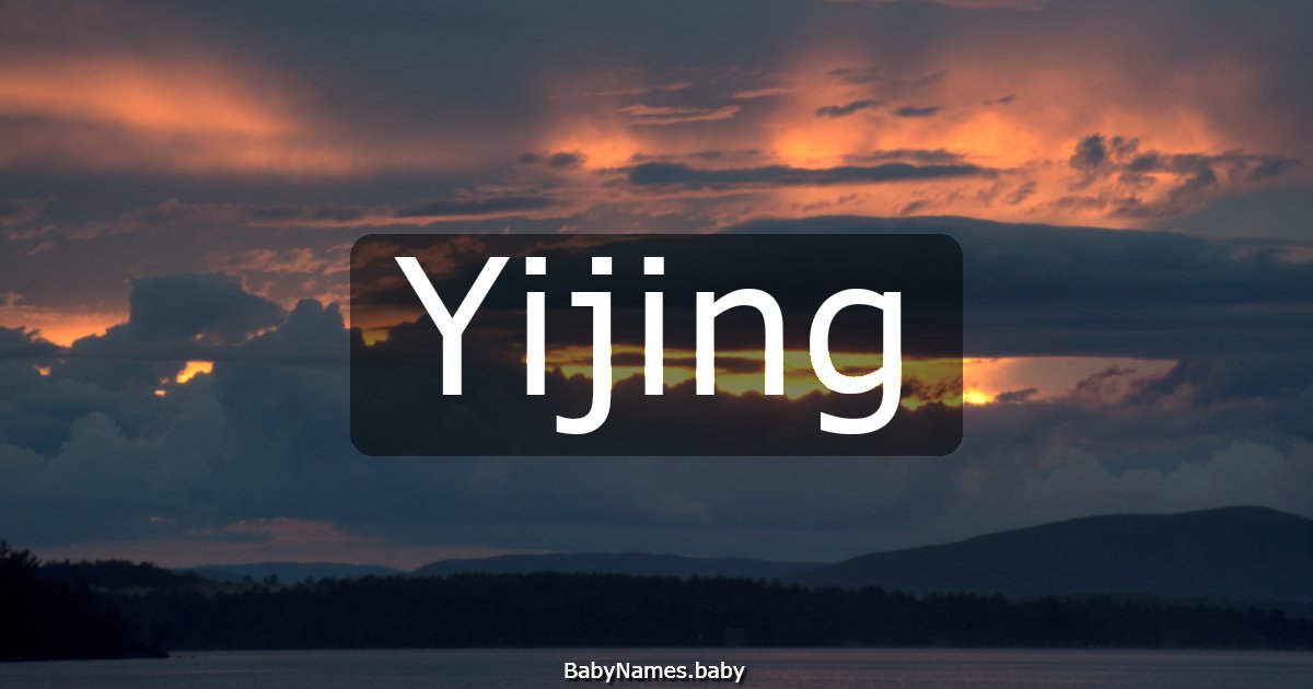 Yijing