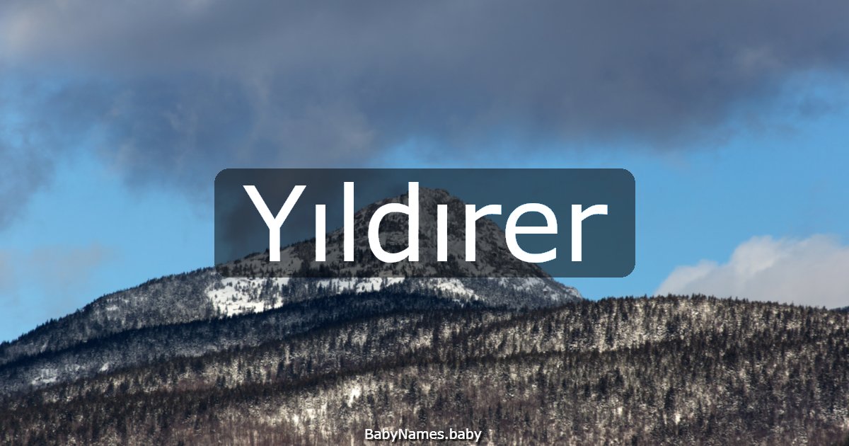 Yıldırer