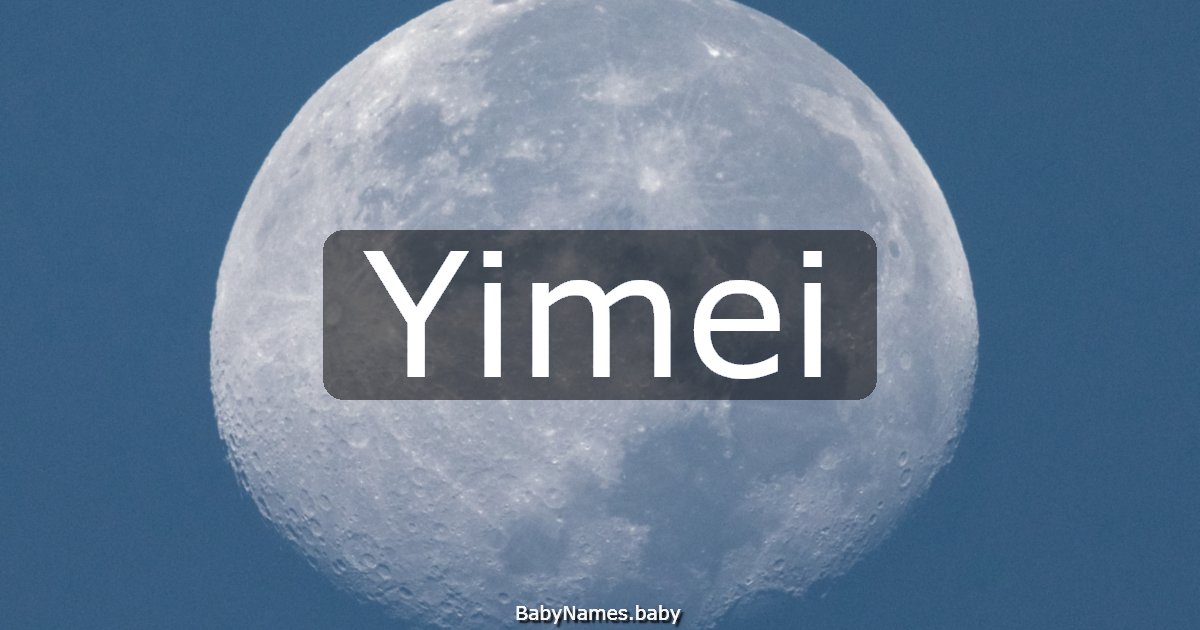 Yimei