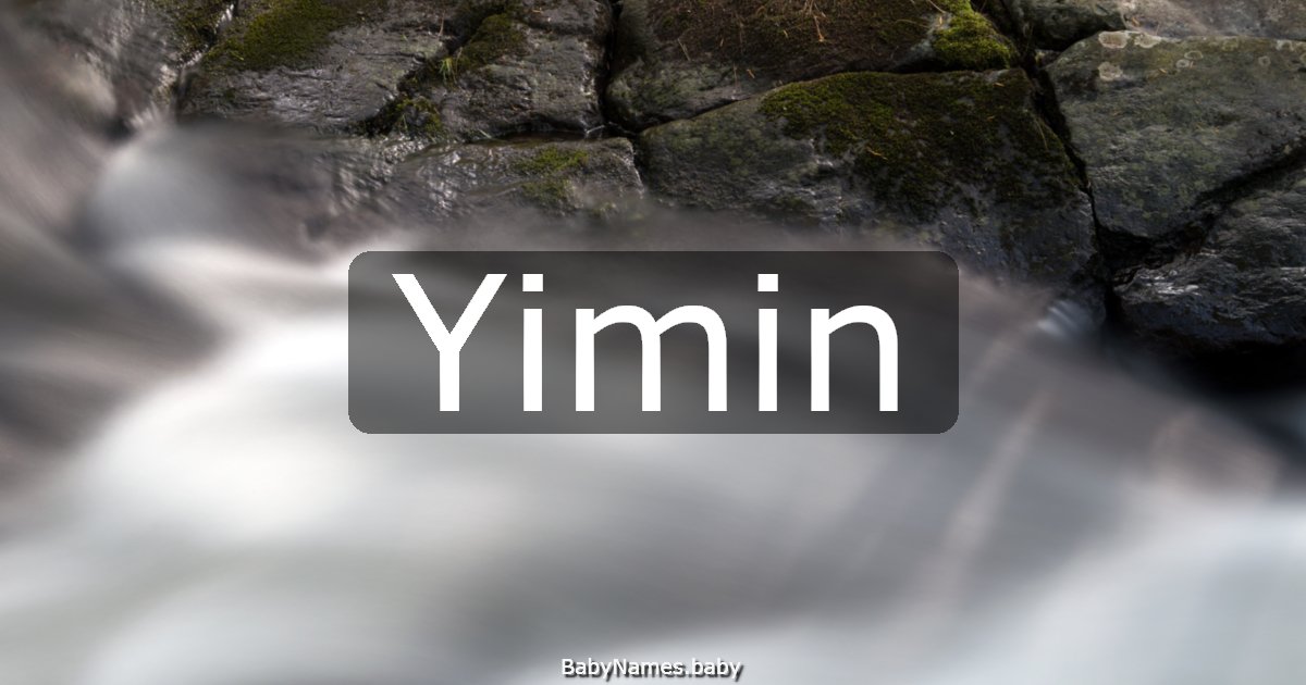 Yimin