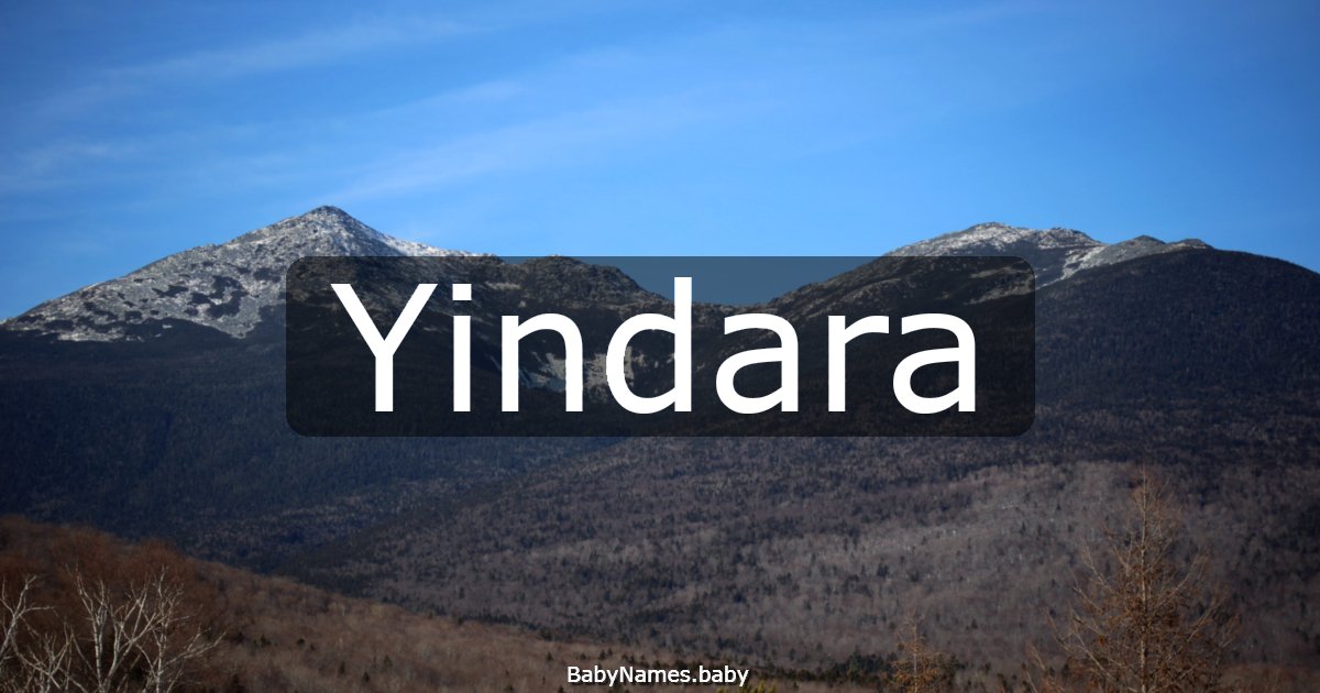 Yindara