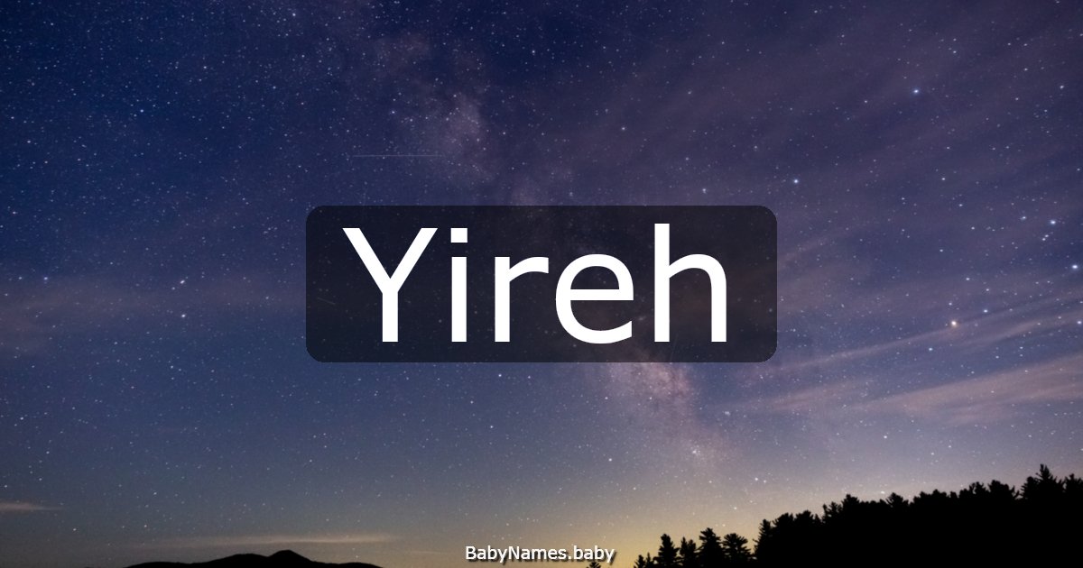 Yireh
