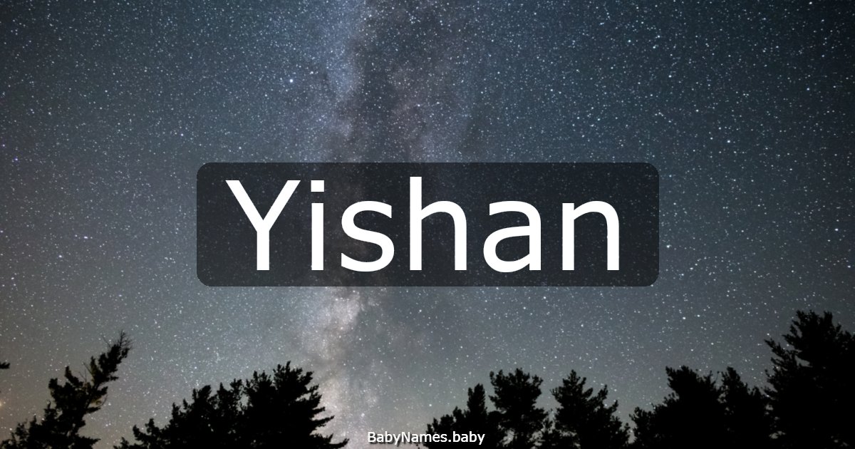 Yishan
