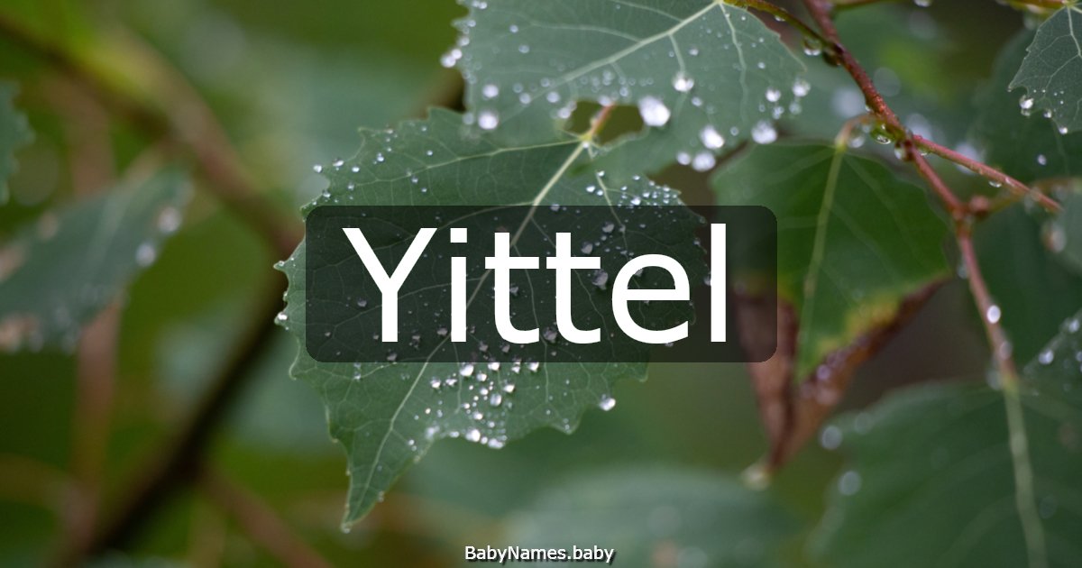 Yittel