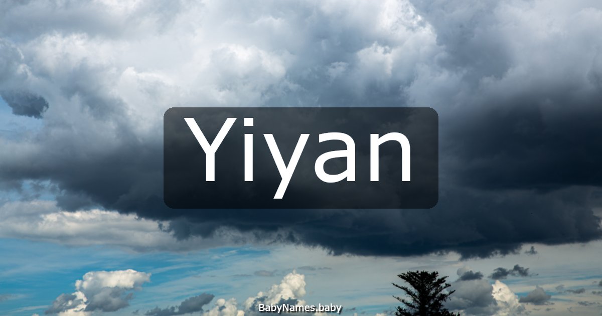 Yiyan