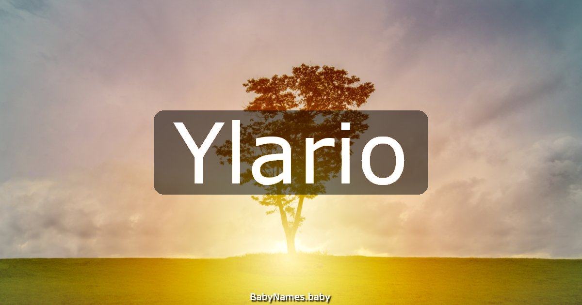 Ylario