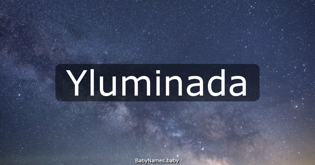 Yluminada