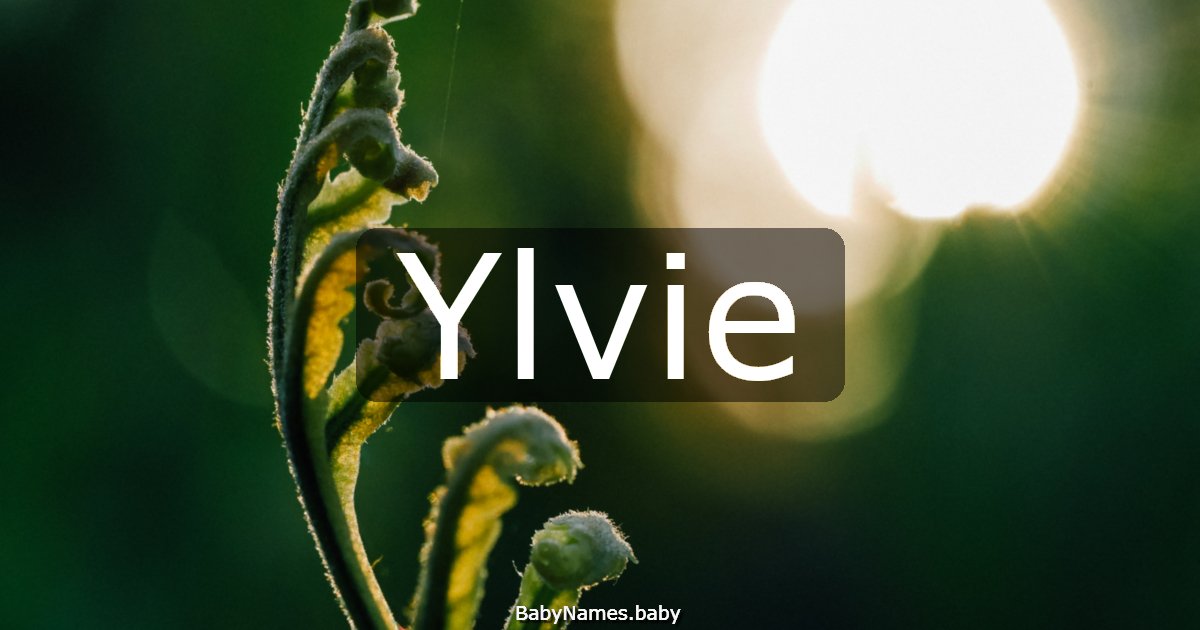 Ylvie