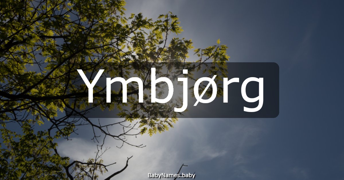 Ymbjørg
