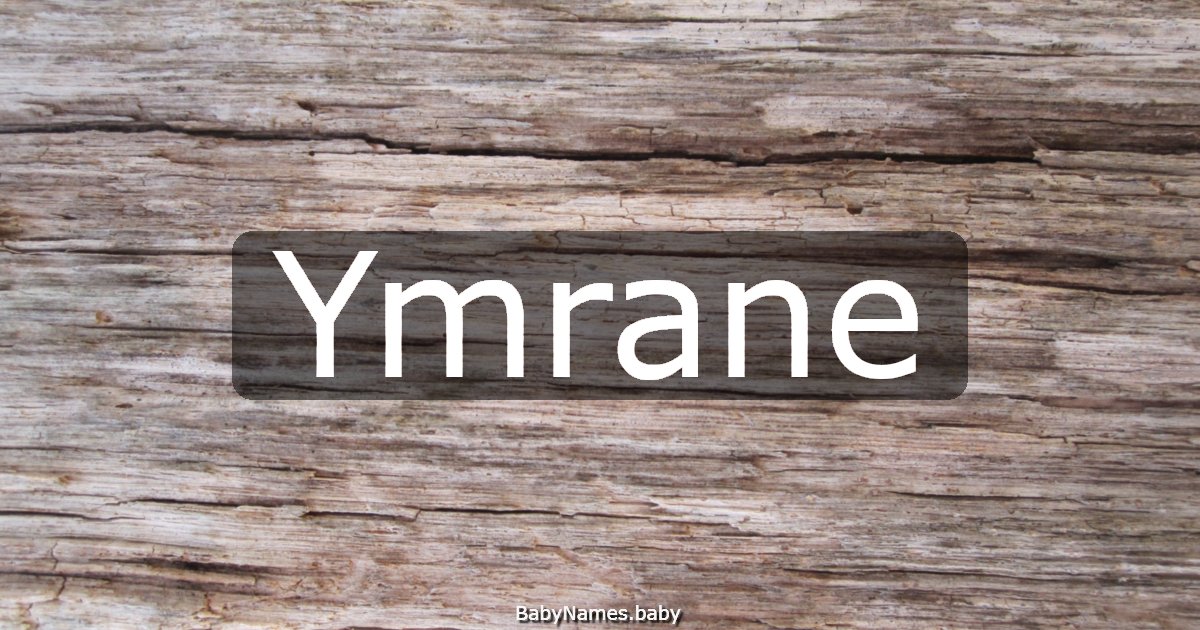 Ymrane
