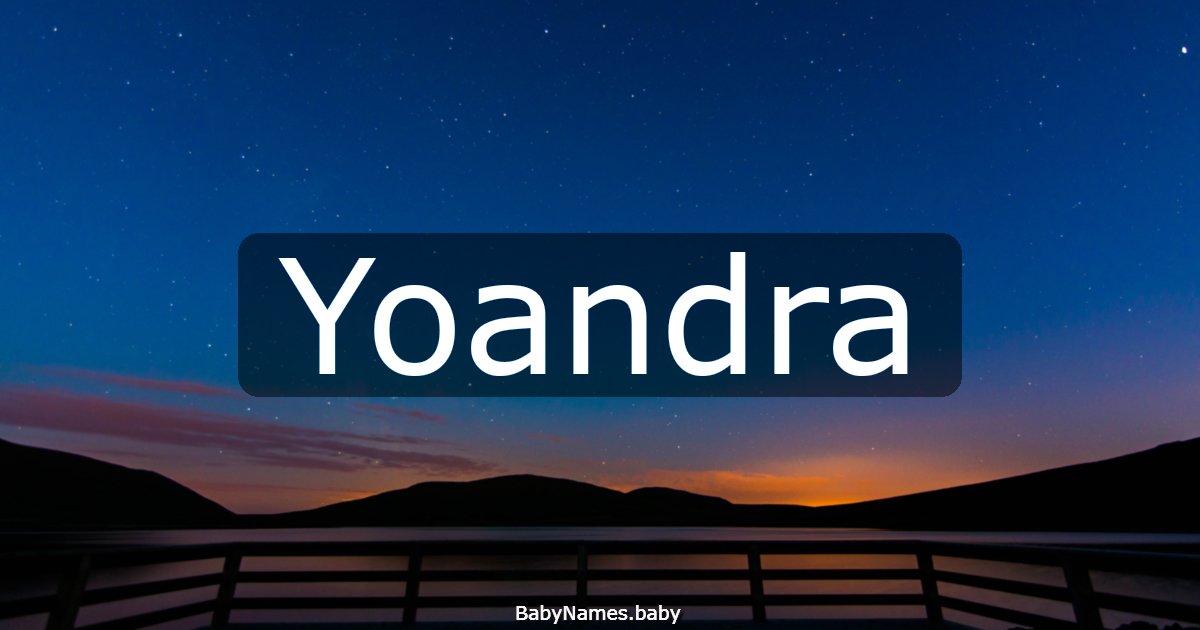 Yoandra