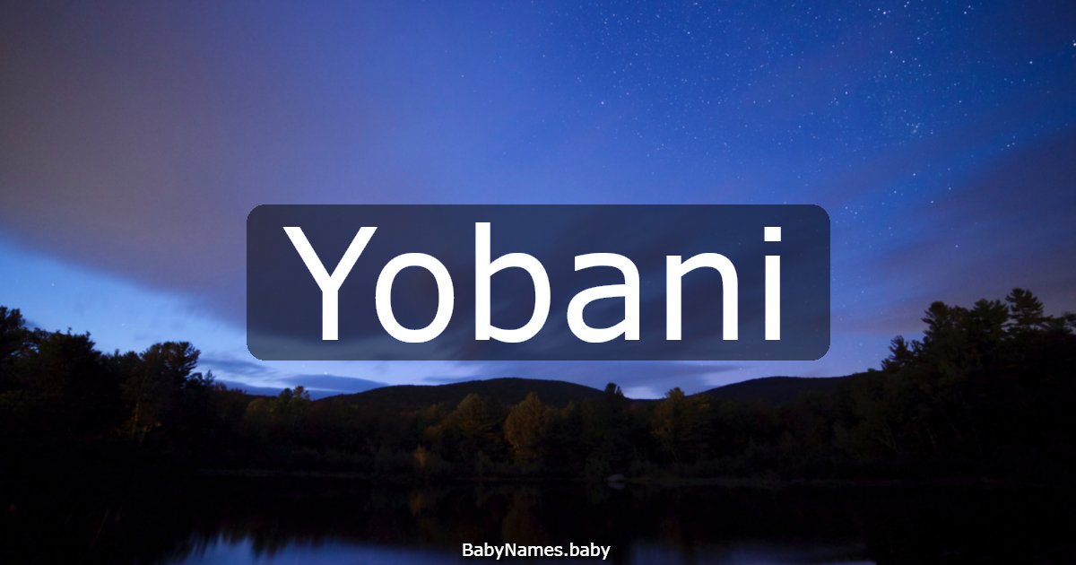 Yobani